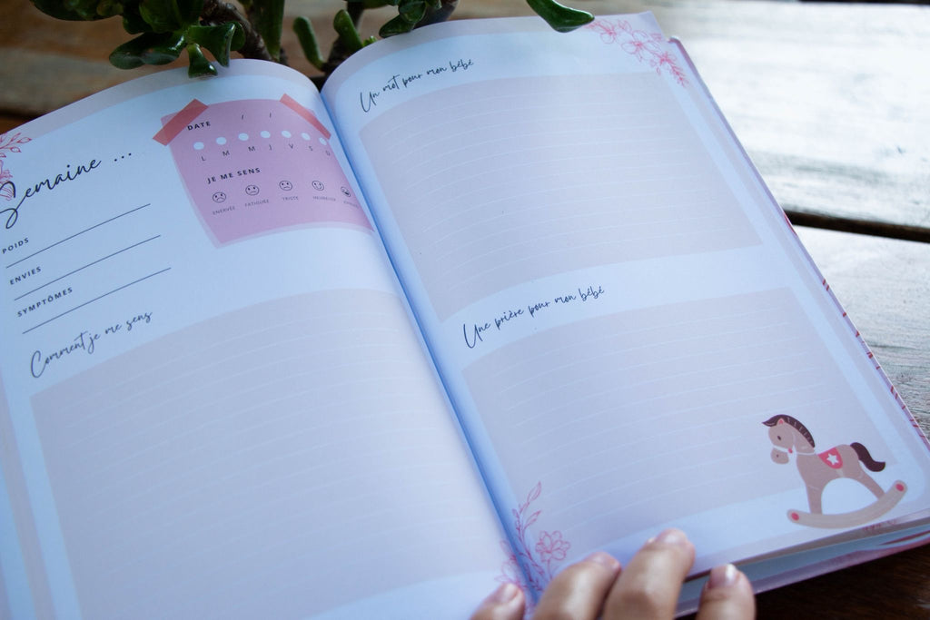 Journal de grossesse - Mon journal avec Dieu