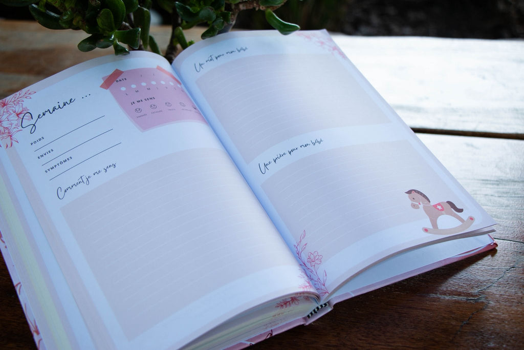 Journal de grossesse - Mon journal avec Dieu